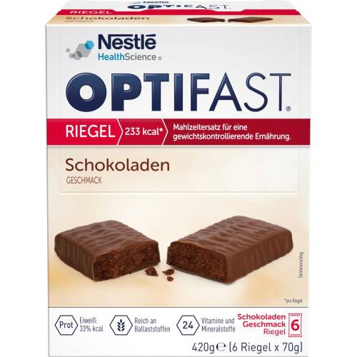 Optifast Riegel Schokolade 420 g