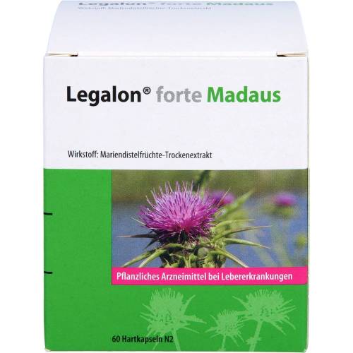 Legalon forte Madaus Hartkapseln 60 St