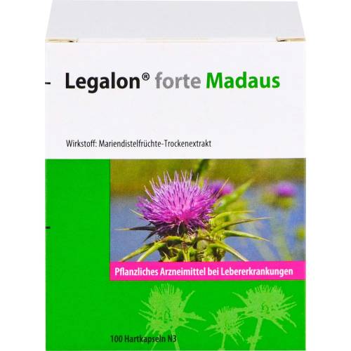 Legalon forte Madaus Hartkapseln 100 St