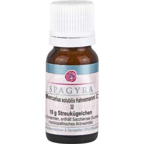 Mercurius Solubilis Hahnemanni C 30 Globuli 10 g