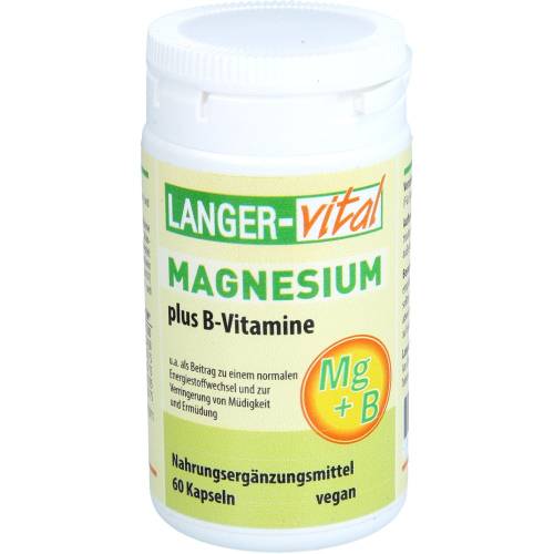 Magnesium 375 mg+B-Vitamine Kapseln 60 St
