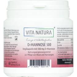 D-Mannose Kapseln 500 mg 60 St
