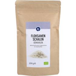 Flohsamenschalen gemahlen Bio Pulver 200 g