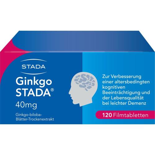 Ginkgo Stada 40 mg Filmtabletten 120 St