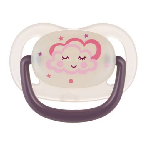 Canpol 22/501 suzeta silicon ortodontica night dreams  6-18 luni  X 1 buc