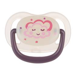 Canpol 22/501 suzeta silicon ortodontica night dreams  6-18 luni  X 1 buc