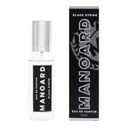 Apa de parfum pentru barbati Black Strike, 30ml, Manoard