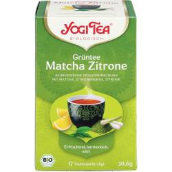 Yogi Tea Grüntee Matcha Zitrone Bio Filterbeutel 30,6 g