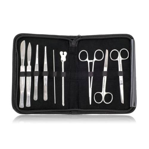 Trusa chirurgicala pentru disectie, 9 piese, RICOMED