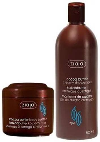 Ziaja Cocoa Butter unt de corp 200ml+ Cocoa Butter gel dus 500 ml