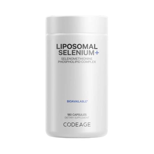 Seleniu liposomal cu selenometionina, 180 capsule, Codeage