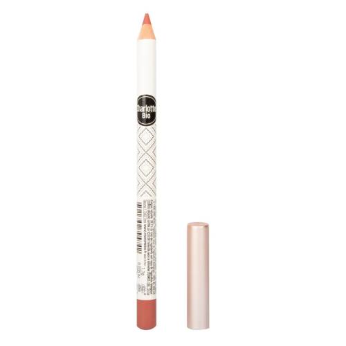 Creion contur de buze Roz Vintage cu Jojoba si Ceara Vegetala, 1.1g, Charlotte Bio