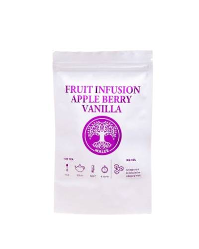 Ceai de fructe Apple Berry Vanilla, 50g, Malee Tea