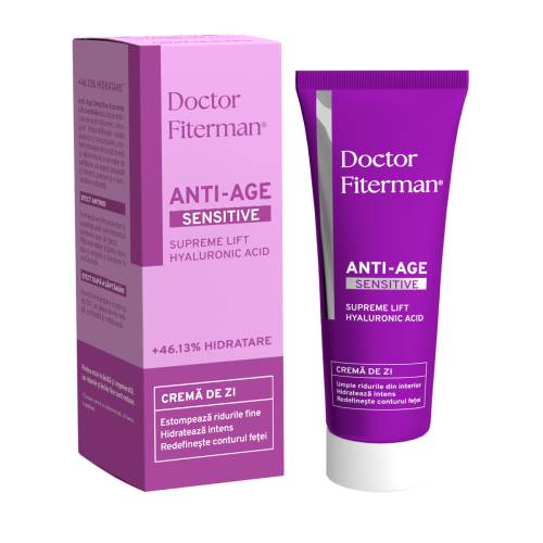 Crema de zi Anti-Age Supreme Lift Sensitive, 50ml, Doctor Fiterman