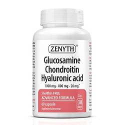 Glucosamine & Chondroitin & Acid Hialuronic, 60cps (Zenyth)