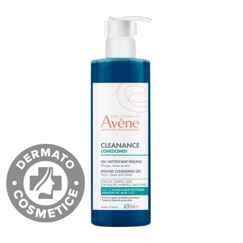 Gel de curatare exfoliant Cleanance Comedomed, 400ml, Avene