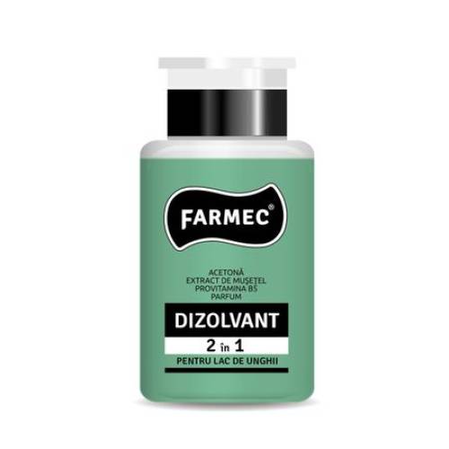 Dizolvant lac de unghii 2 in 1, 150ml, Farmec