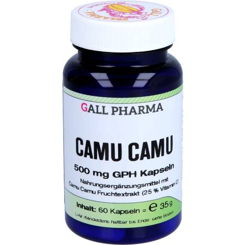 Camu Camu 500 mg Gph Kapseln 60 St