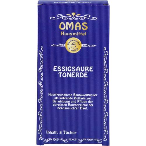 Essigsaure Tonerde Baumwollkompressen 5 St