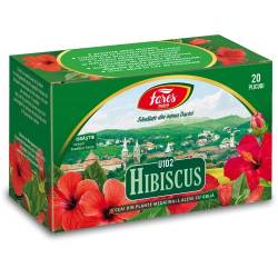 Ceai Hibiscus U102, 20 plicuri Fares