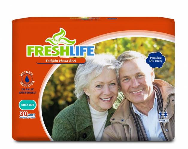 Freshlife Scutece Adulți Medium, 30 buc