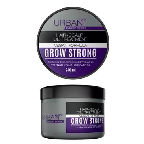 Ulei tratament pentru par cu biotina si cofeina, 200 ml, Urban Care