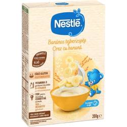 Cereale cu lapte si banana, 200g, de la 6 luni, Nestle