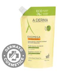 Ulei de dus rezerva Eco Reffil Exomega Control, 500ml, A-Derma