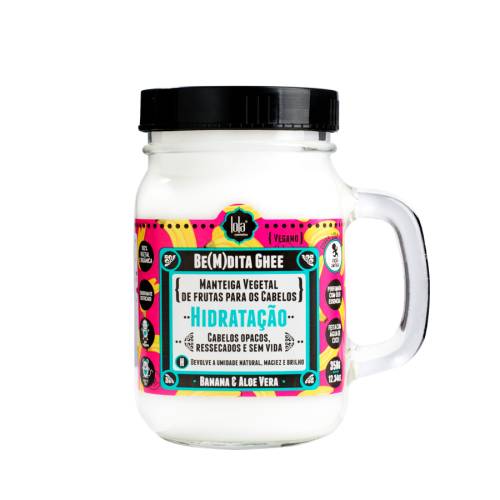 Masca de par intens hidratanta cu banane si aloe vera Bemdita Ghee, 350g, Lola Cosmetics