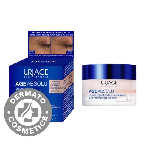 Balsam redensifiant pentru conturul ochilor Age Absolu, 15ml, Uriage
