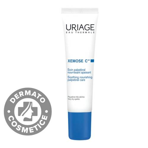 Crema hranitoare calmanta pentru conturul ochilor Xemose C8+, 15ml, Uriage