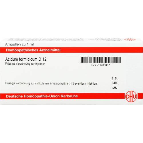 Acidum Formicicum D 12 Ampullen 8 ml