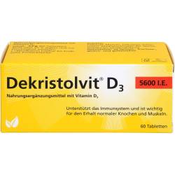 Dekristolvit D3 5600 I.E. Tabletten 60 St
