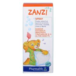 Zanzi spray anti-tantari si insecte, 100 ml, Pharmalife