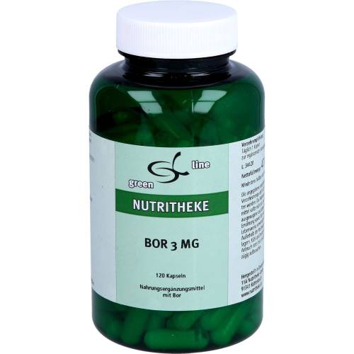 Bor 3 mg Kapseln 120 St