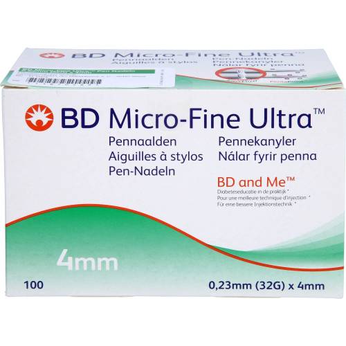 Bd Micro-Fine Ultra Pentapoint Pen-Nadeln 0,23x4mm 100 St