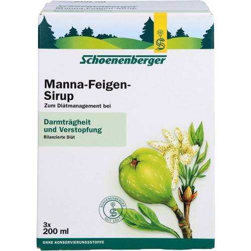 Manna-Feigen-Sirup Schoenenberger 600 ml