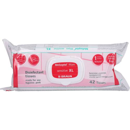 Meliseptol Wipes sensitive Xl 42 St