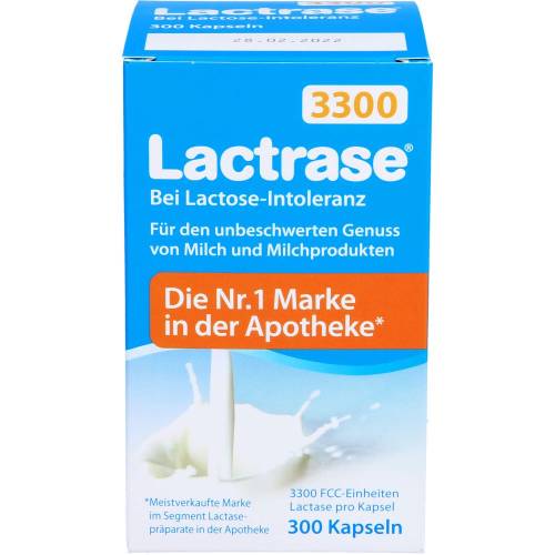 Lactrase 3.300 Fcc Kapseln 300 St