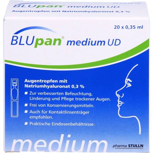 Blupan medium Ud Augentropfen 7 ml