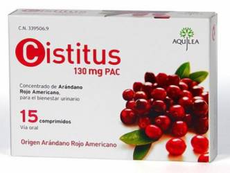 CISTITUS 130MG PAC 15 COMPRIMATE