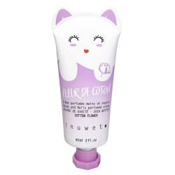 Crema hidratanta pentru maini si unghii cu parfum de floare de bumbac, 60ml, Inuwet