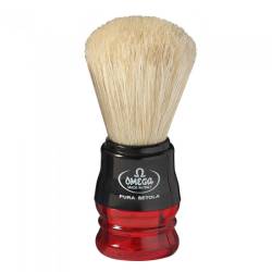 Pamatuf pentru barbierit rosu, 1 bucata, Omega Brush
