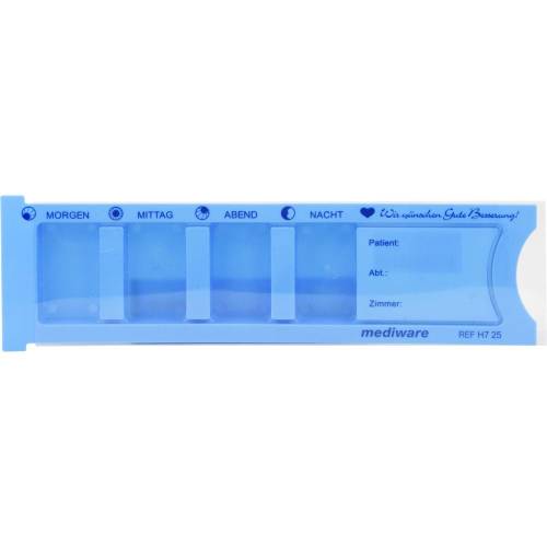 Tablettenbox 1 Tag 4-Fächer 1 St