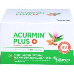 Acurmin Plus Das Mizell-Curcuma Weichkapseln 180 St