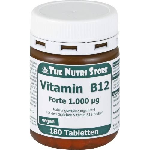 Vitamin B12 1000 µg Forte Tabletten 180 St