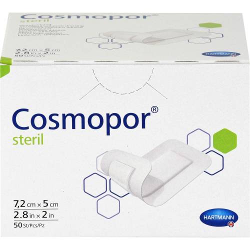 Cosmopor steril Wundverband 5x7,2 cm 50 St