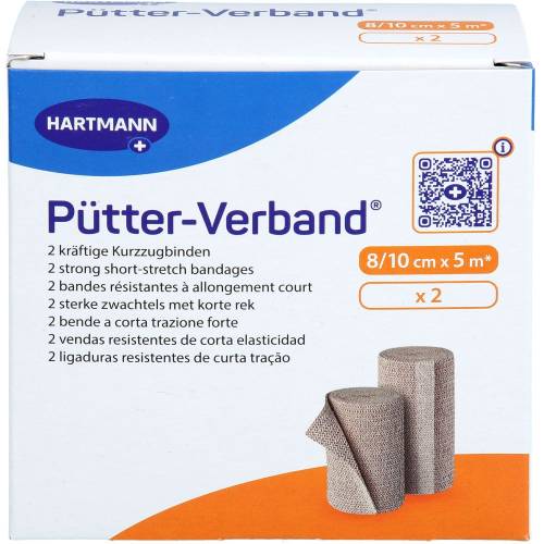 Pütter Verband 8/10 cmx5 m 2 St