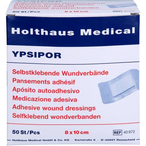 Wundverband steril Ypsipor 8x10 cm 50 St