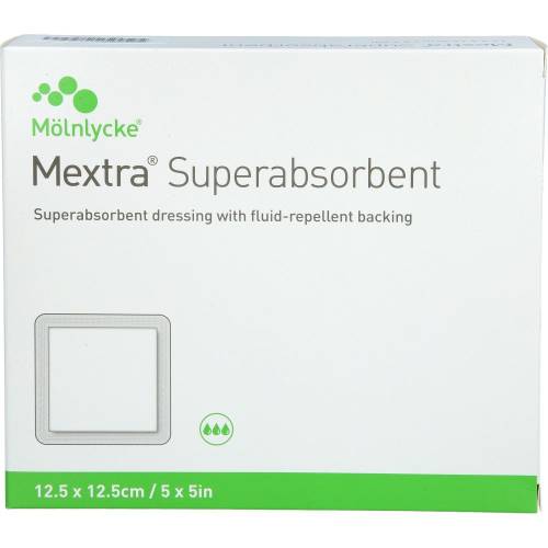 Mextra Superabsorbent Verband 12,5x12,5 cm 10 St